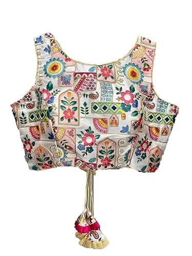 Women Embellished Back Open Blouse